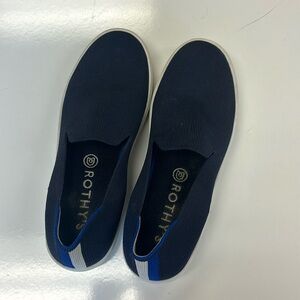 Rothy’s Navy Slip on Sneakers